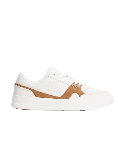 Sneaker bianca in pelle Tommy Hilfiger | FM0FM055510LB